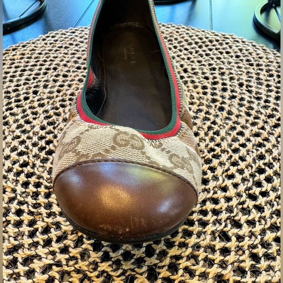 Gucci GG Elastic Monogram Flat EU 39 - Picture 8 of 15